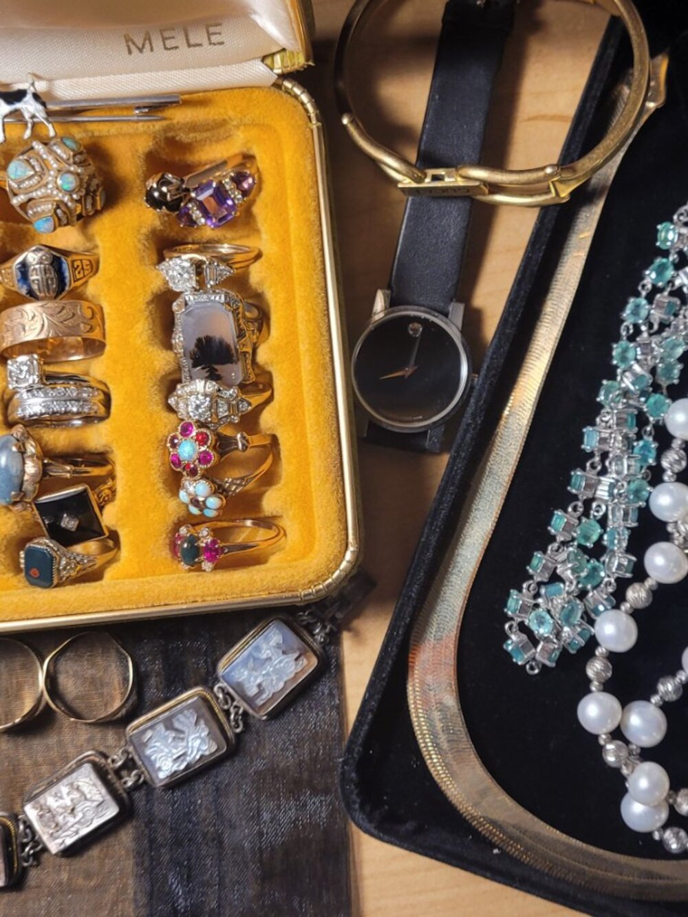 Antique Vintage Gold Jewelry Some of My Personal Collection